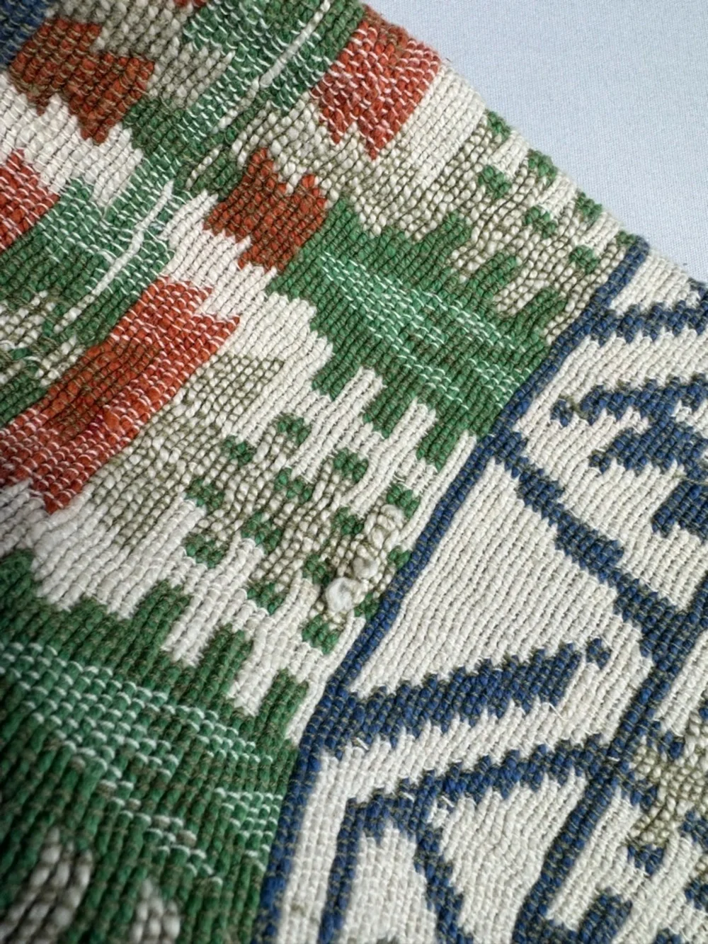 Scully since 1906 Vintage Cream Bolero Green, Blue & Rust Aztec Inspired Western - Picture 6 of 8